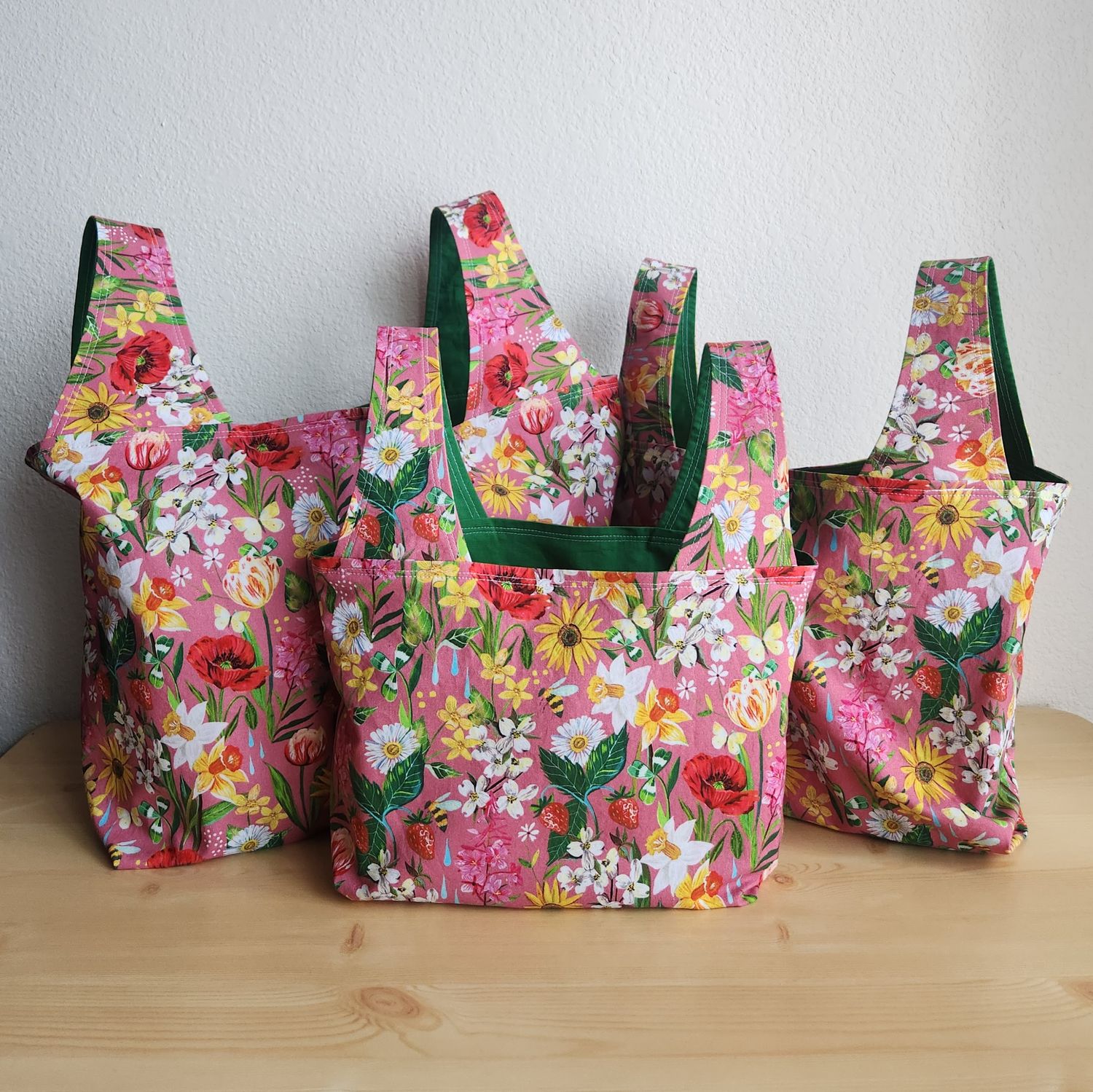 Meadow Rose Reusable Bag