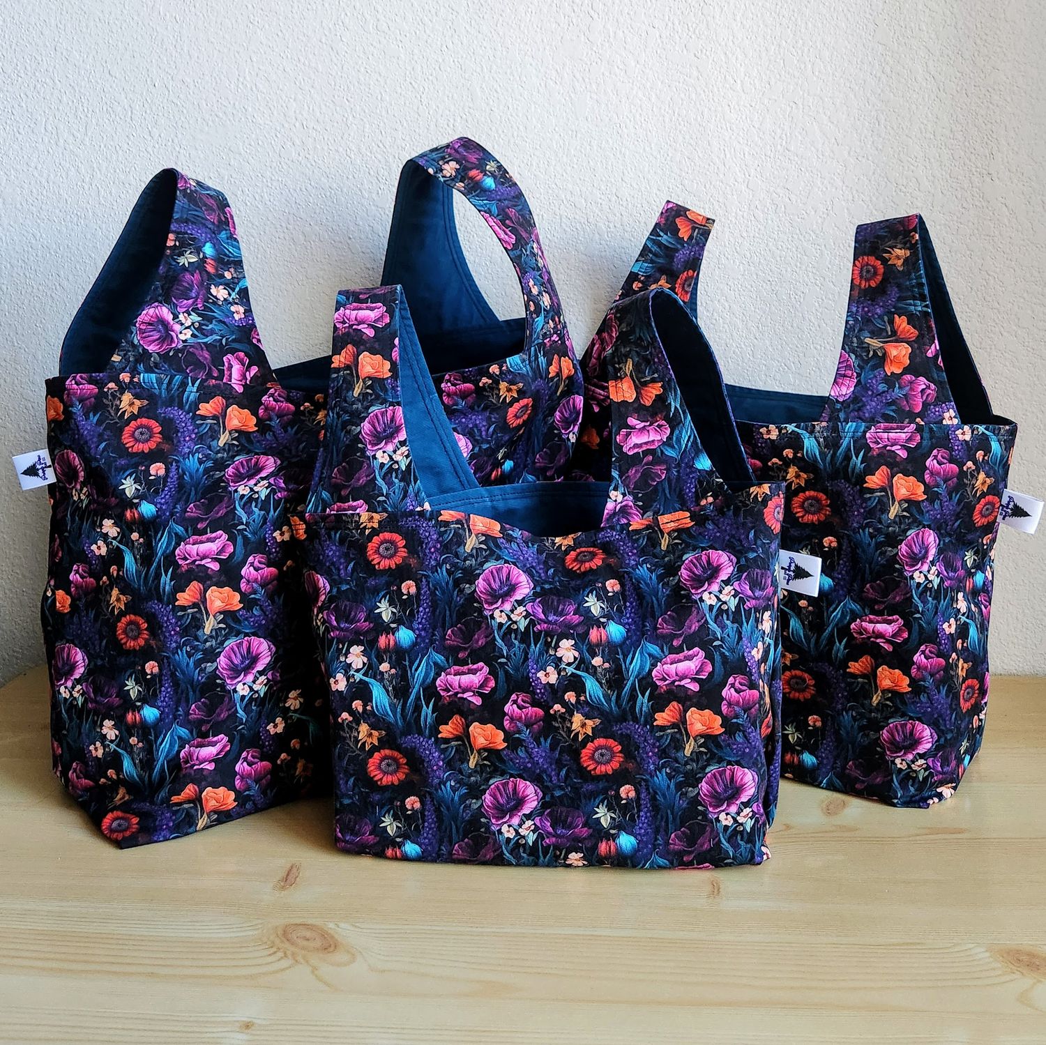 Hazy Floral Reusable Bag