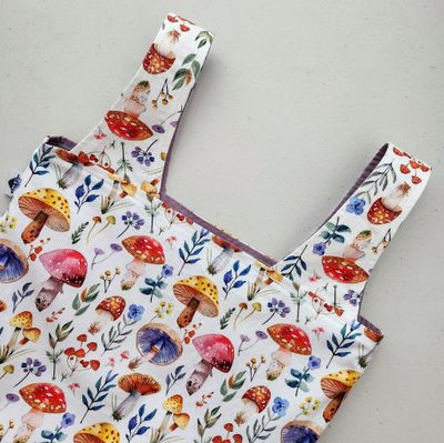 Colorful Mushrooms Reusable Bag