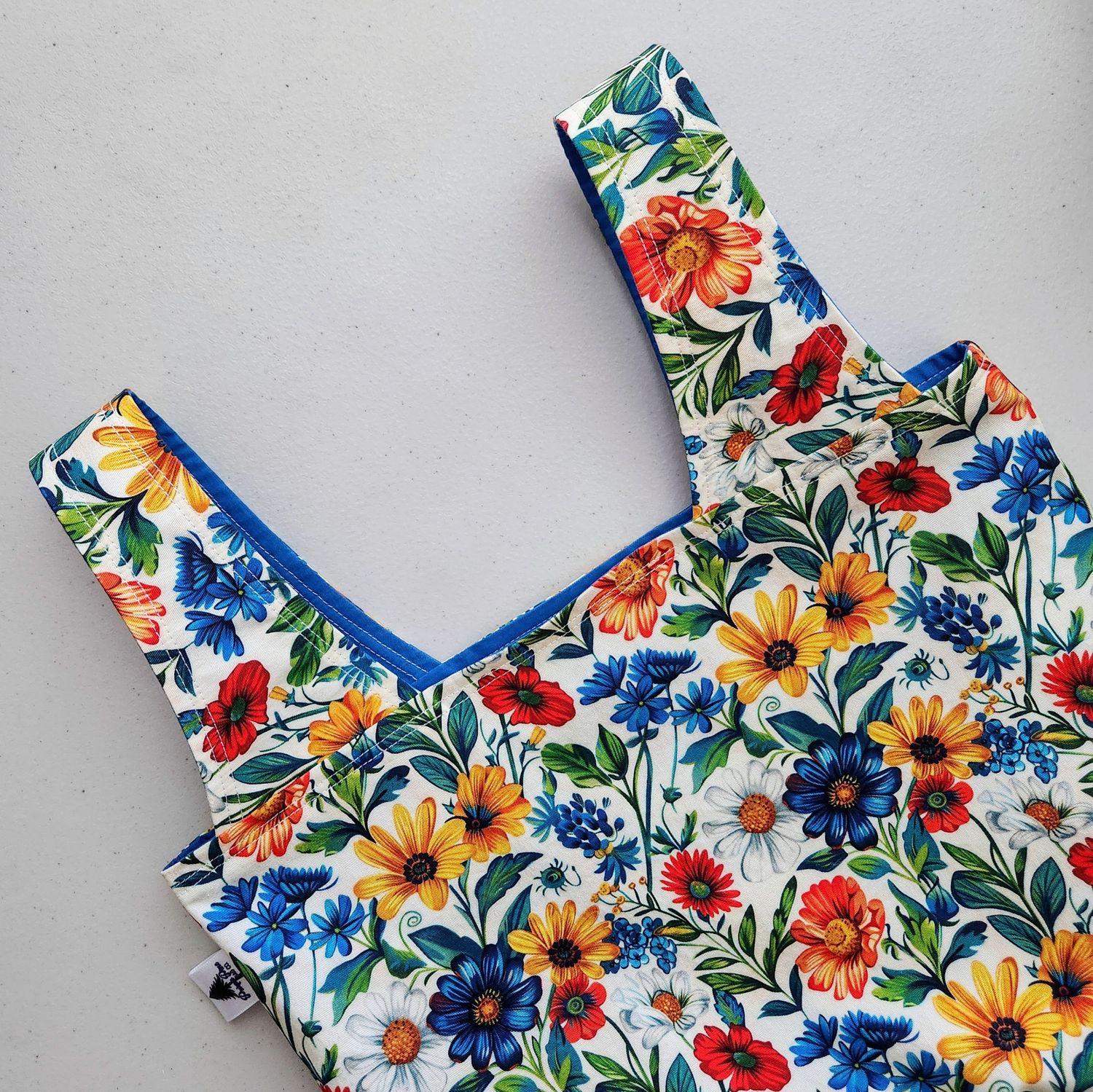 Bright Wildflowers Reusable Bag
