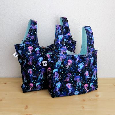 Bioluminescent Jellyfish Reusable Bag