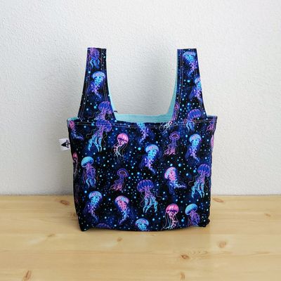 Bioluminescent Jellyfish Reusable Bag