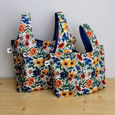 Bright Wildflowers Reusable Bag