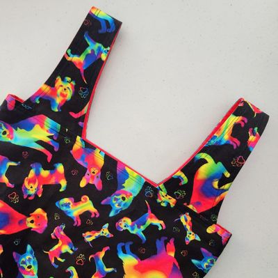 Rainbow Dogs Reusable Bag