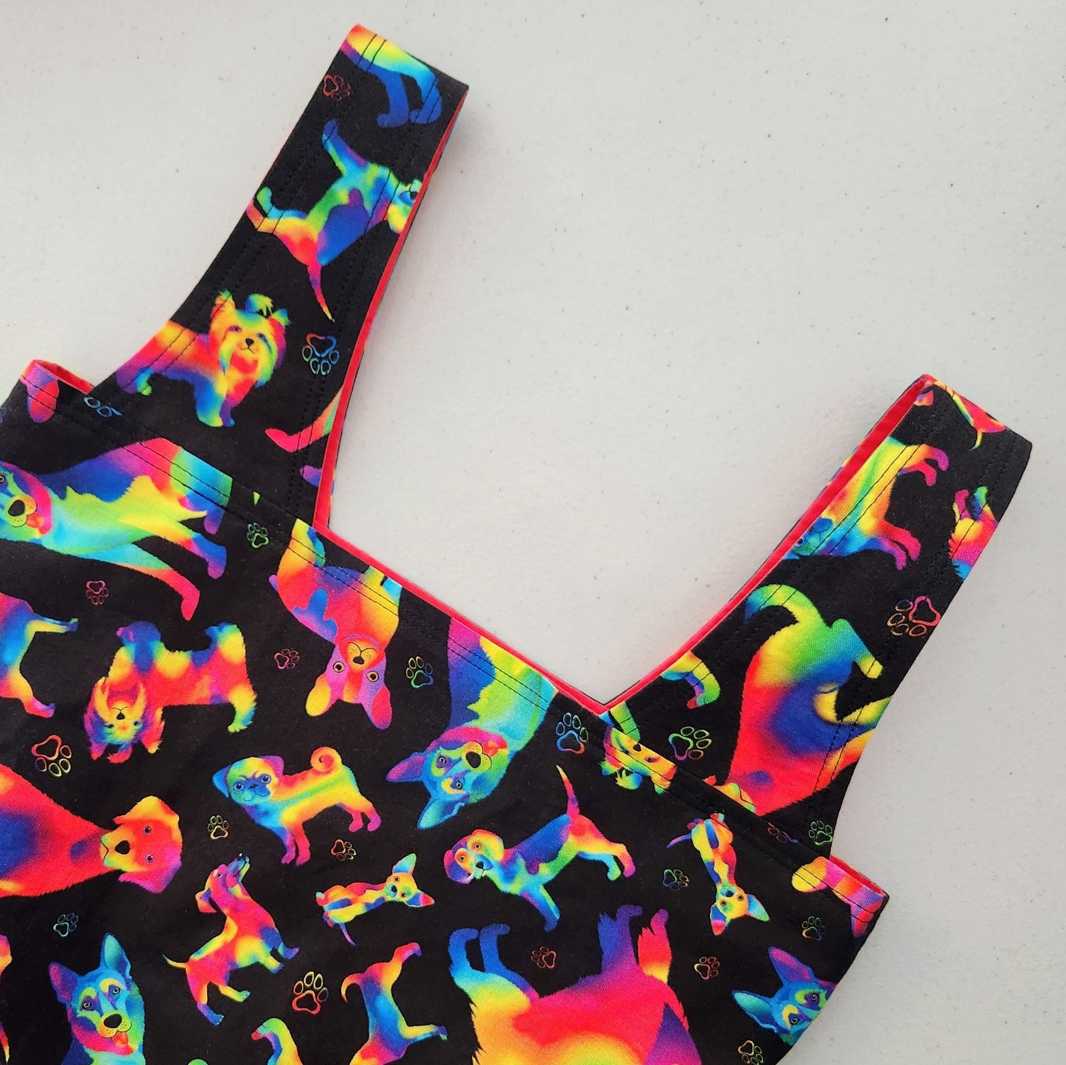 Rainbow Dogs Reusable Bag