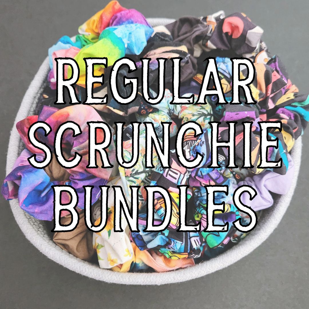 Regular Handmade Scrunchies Bundles - 100% Cotton