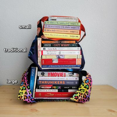 Neon Books Reusable Bag
