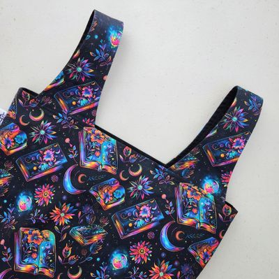 Neon Books Reusable Bag