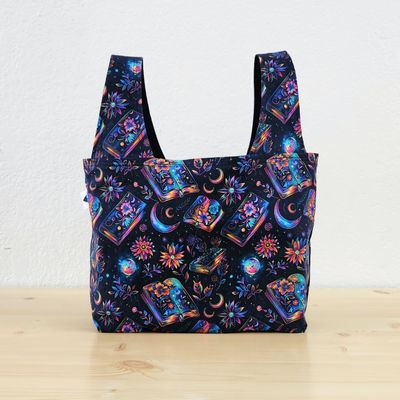 Neon Books Reusable Bag