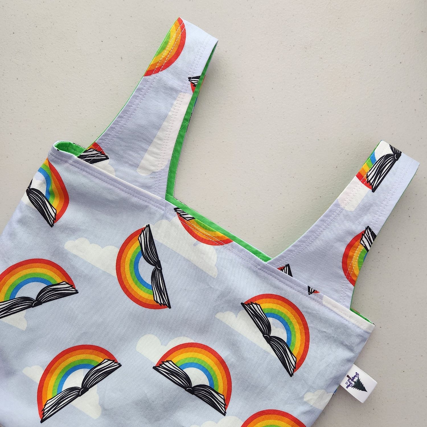 Rainbow Books Reusable Bag