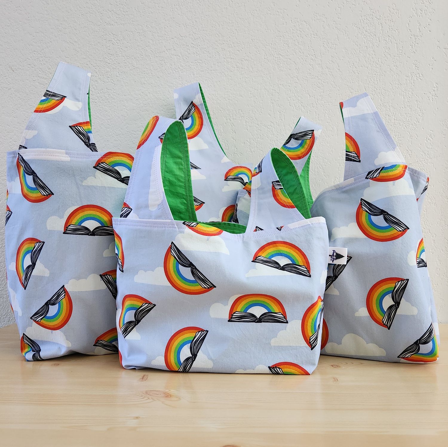 Rainbow Books Reusable Bag