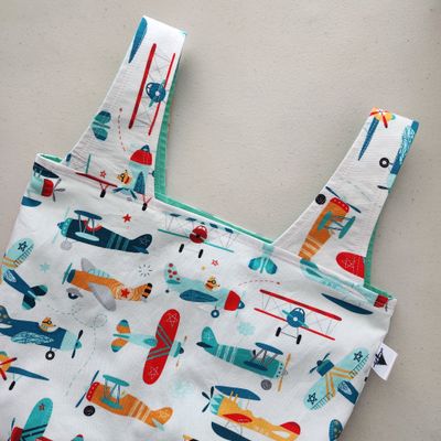 Airplanes Reusable Bag