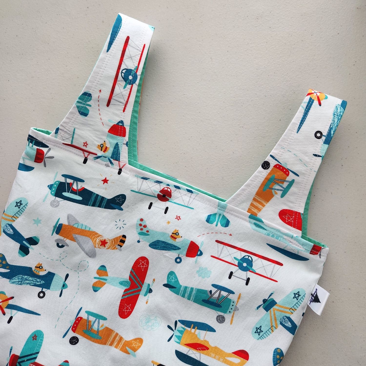 Airplanes Reusable Bag