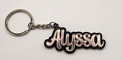 Name Keychain Customize