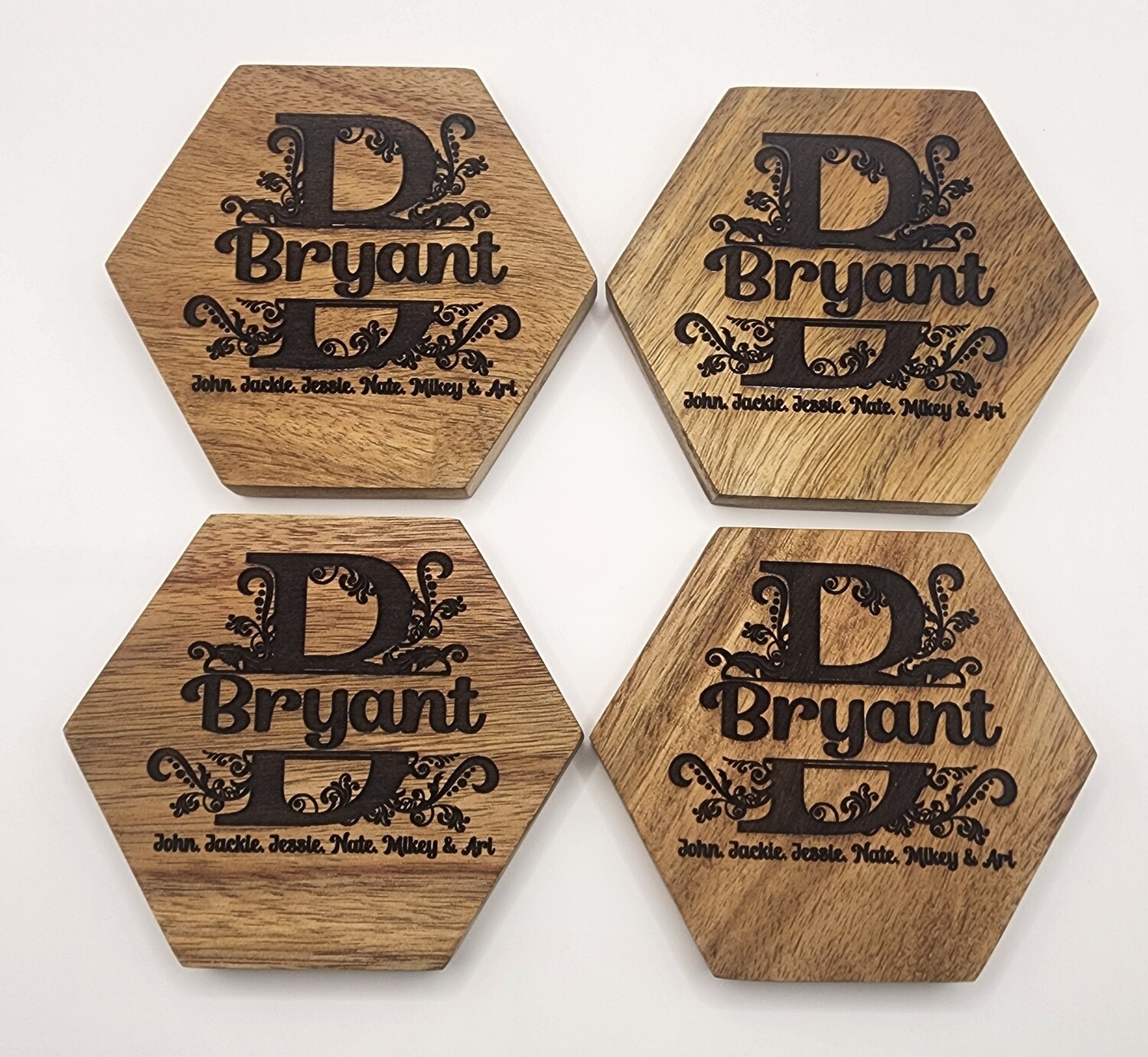 Coasters - Hexagon Round and Square