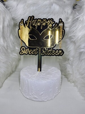 Acrylic Cake Topper