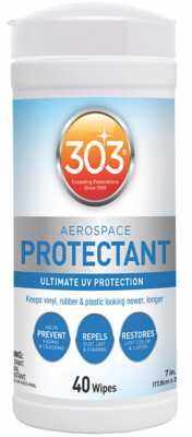303 Protectant wipes