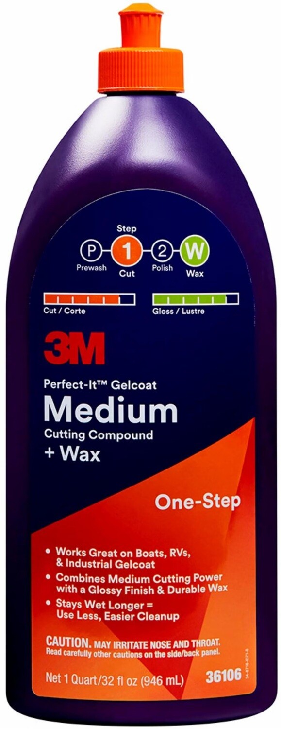 3M Med Cut Comp/Wax 32 oz
