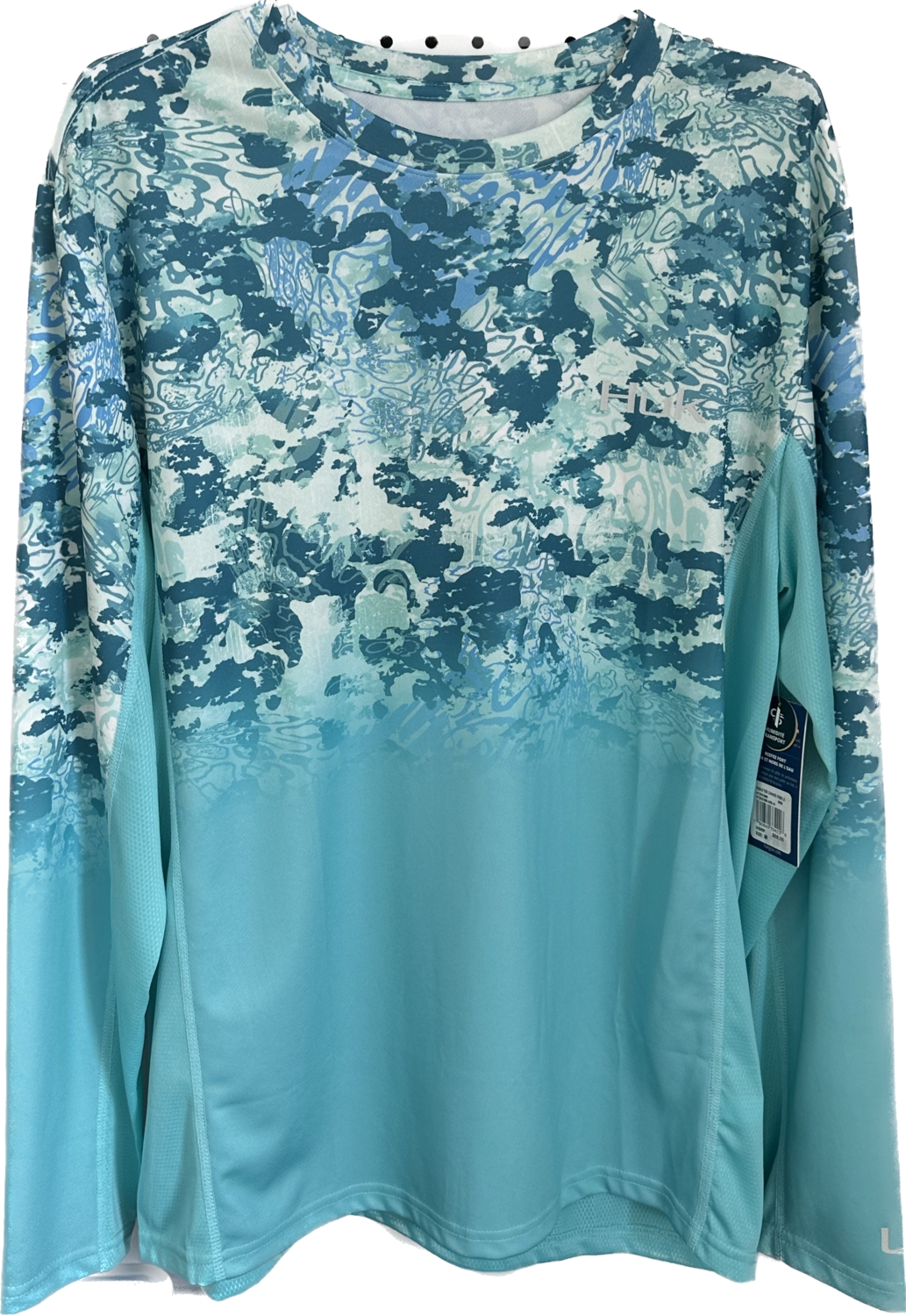 HUK UV Protecting Shirt - Aqua Teal