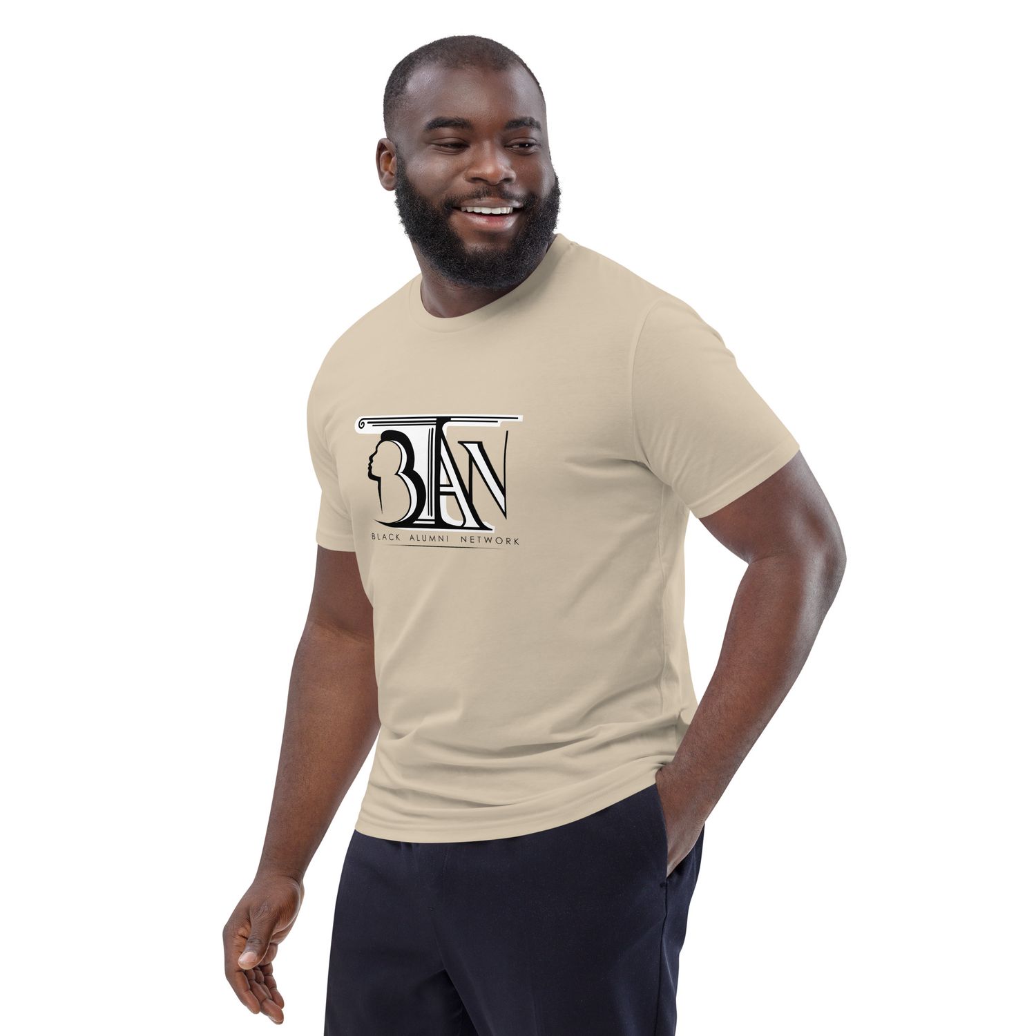 BAN-Unisex organic cotton t-shirt (Black &amp; White)