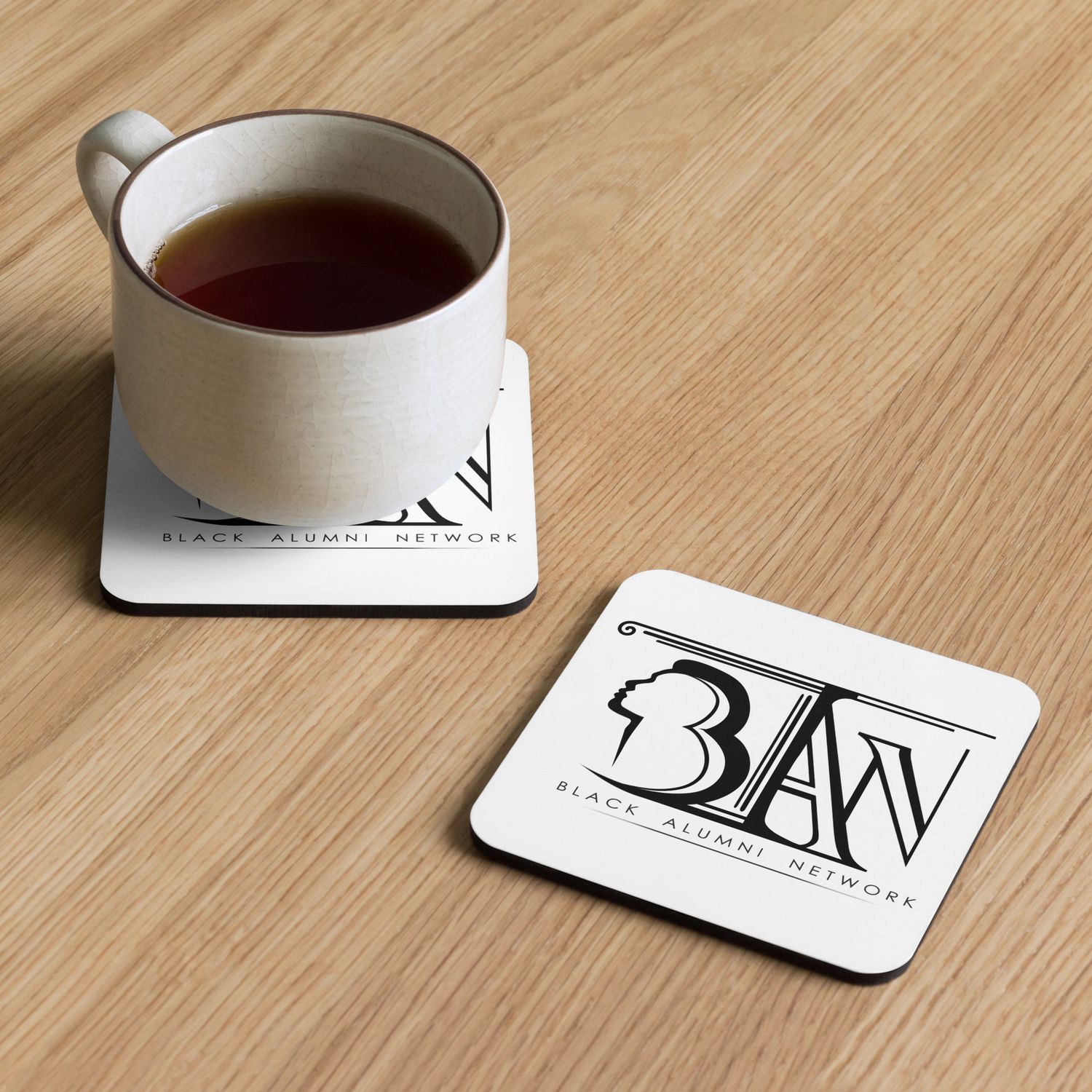 BAN-Cork-back coaster
