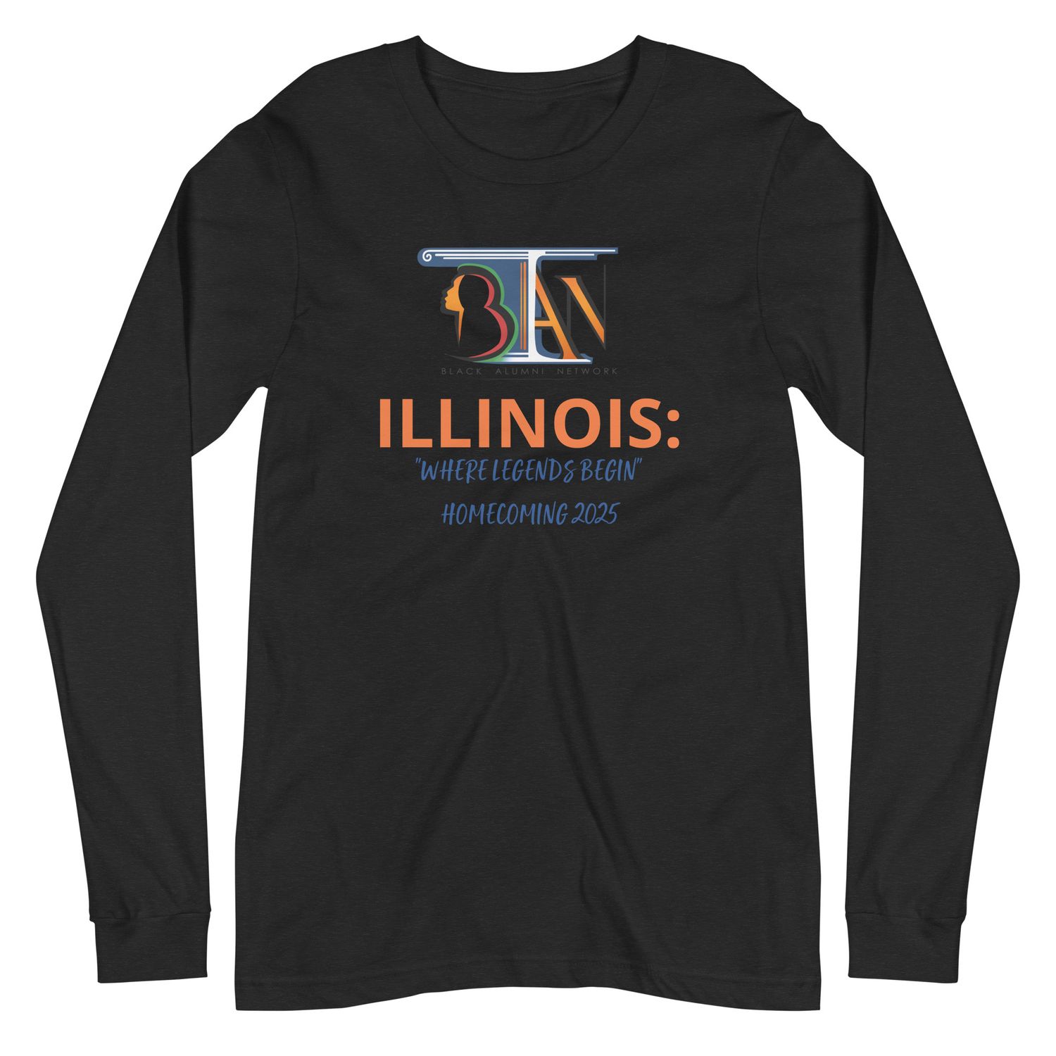 B.A.N. Homecoming 2025 Unisex Long Sleeve Tee
