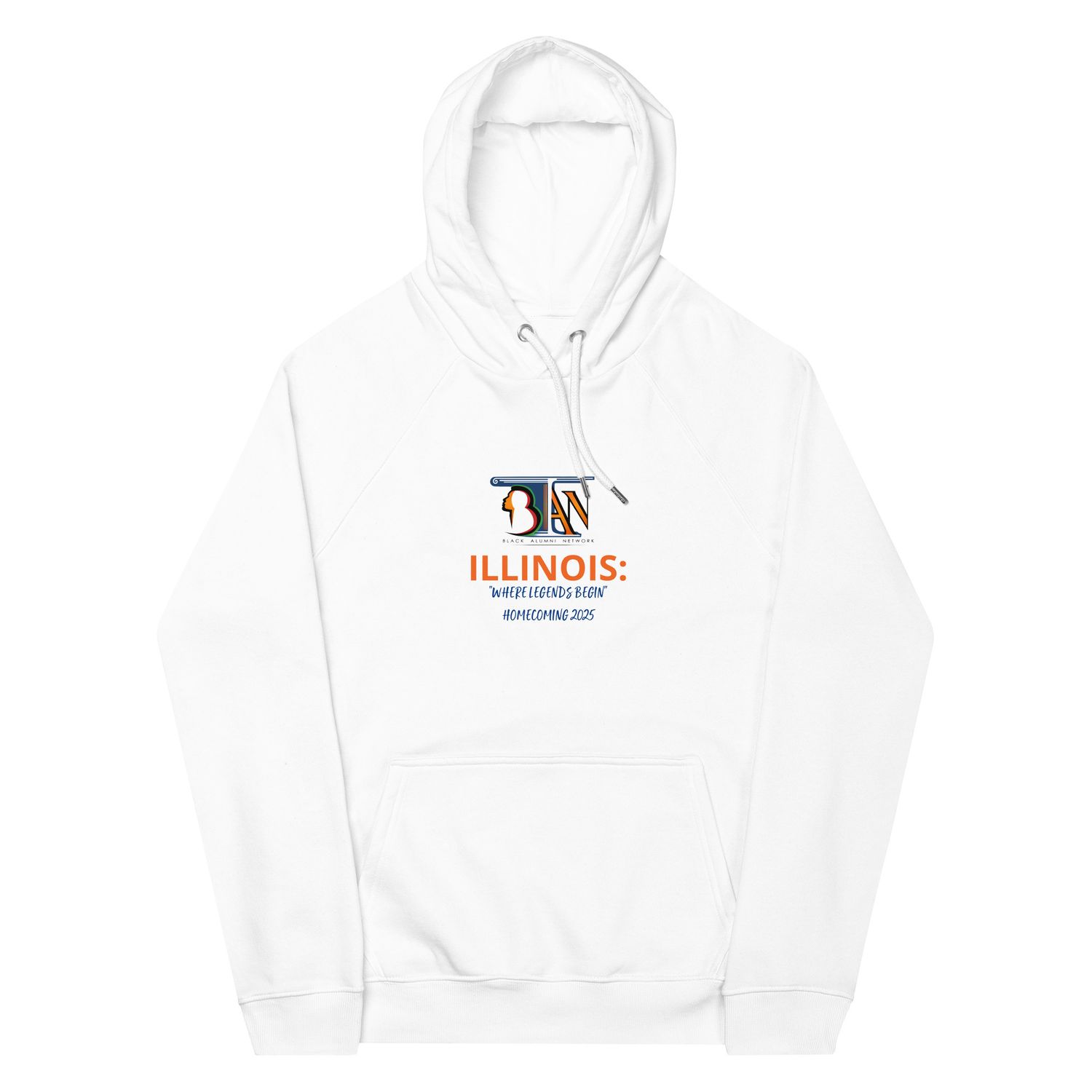 BAN- Homecoming 2025 Unisex eco raglan hoodie