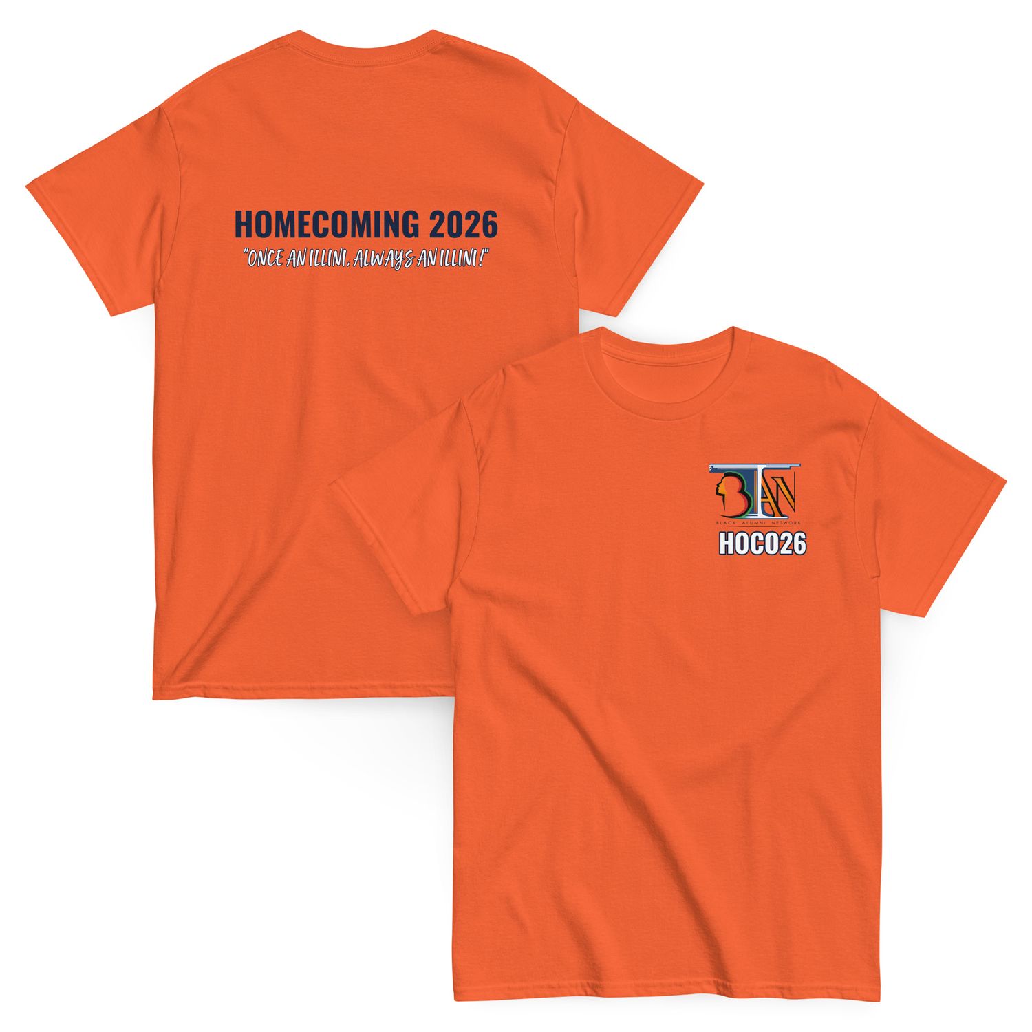 BAN Homecoming 2026 (Option 2)-Unisex classic tee