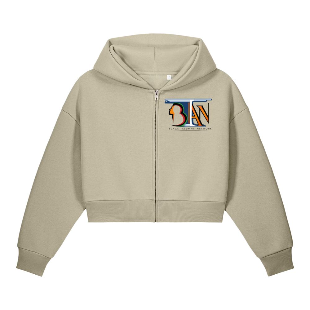 BAN-Unisex sculpted heavyweight zip-up hoodie