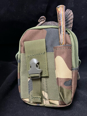 Old School Camo Pot Pouch