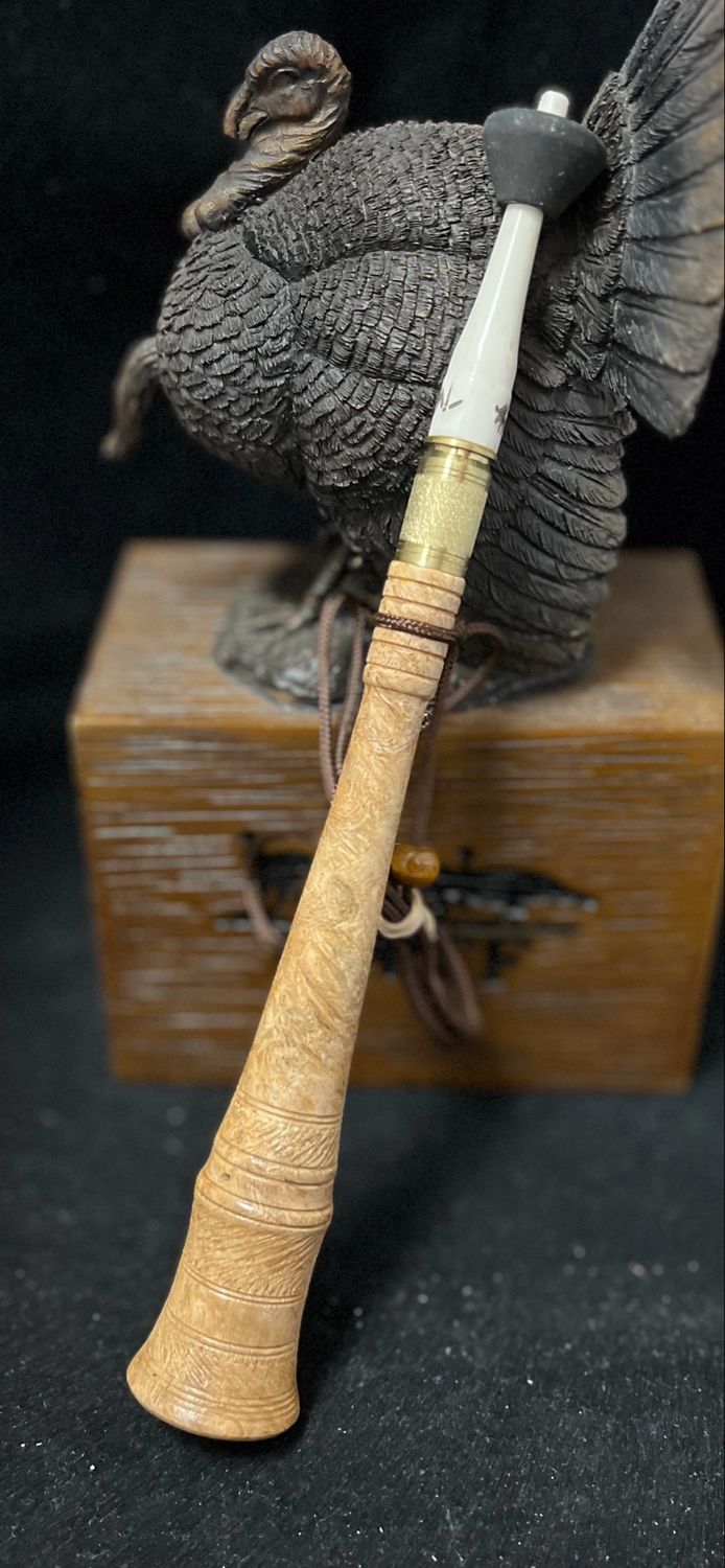 Amboyna Burl Camel Bone