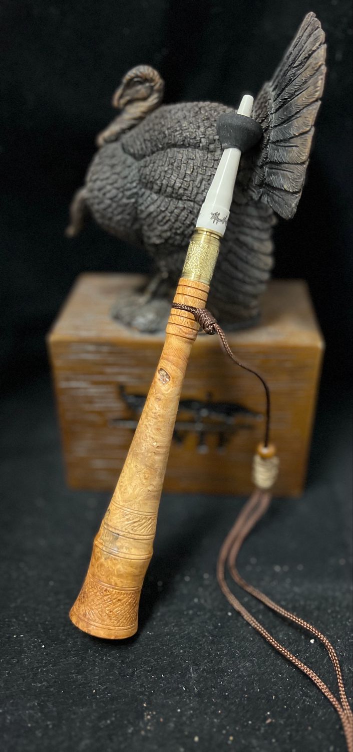 Amboyna Burl Camel Bone