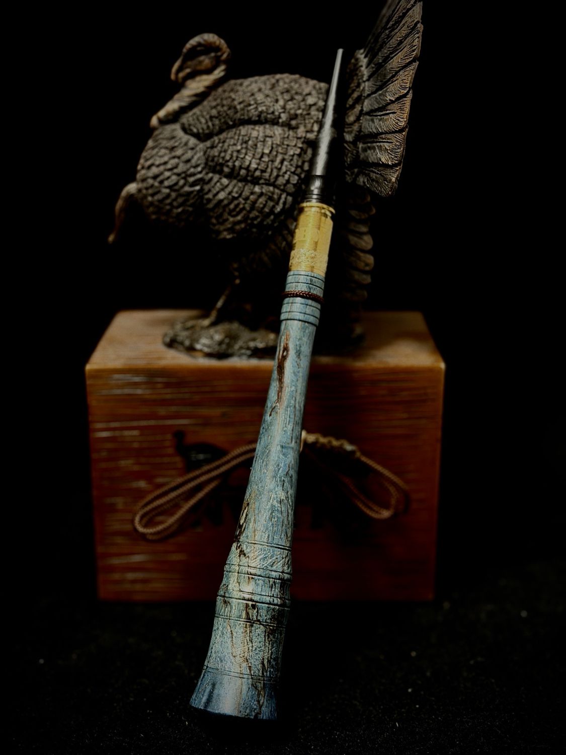 Spalted Tamarind Blue