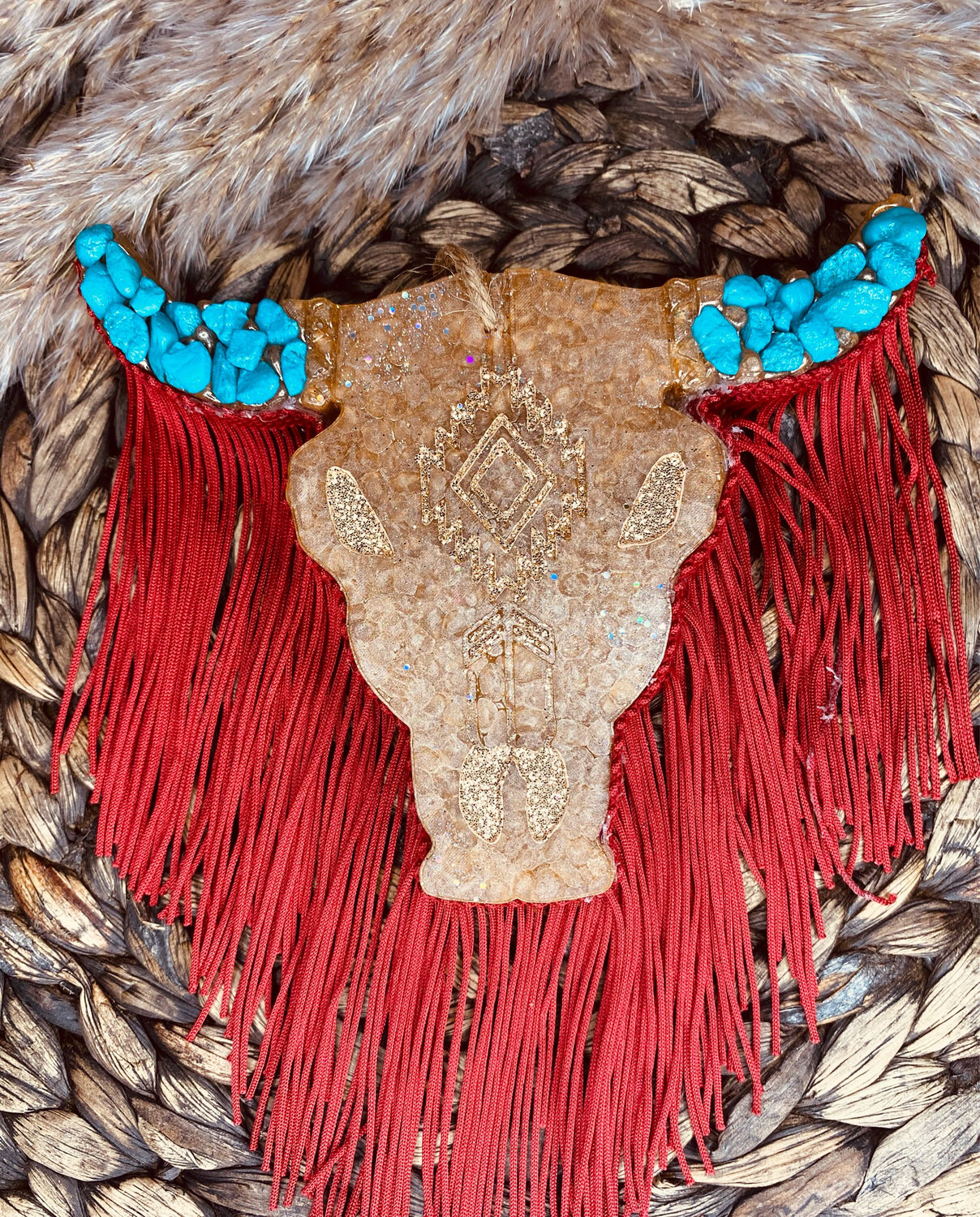 Tan Stone Aztec Bull