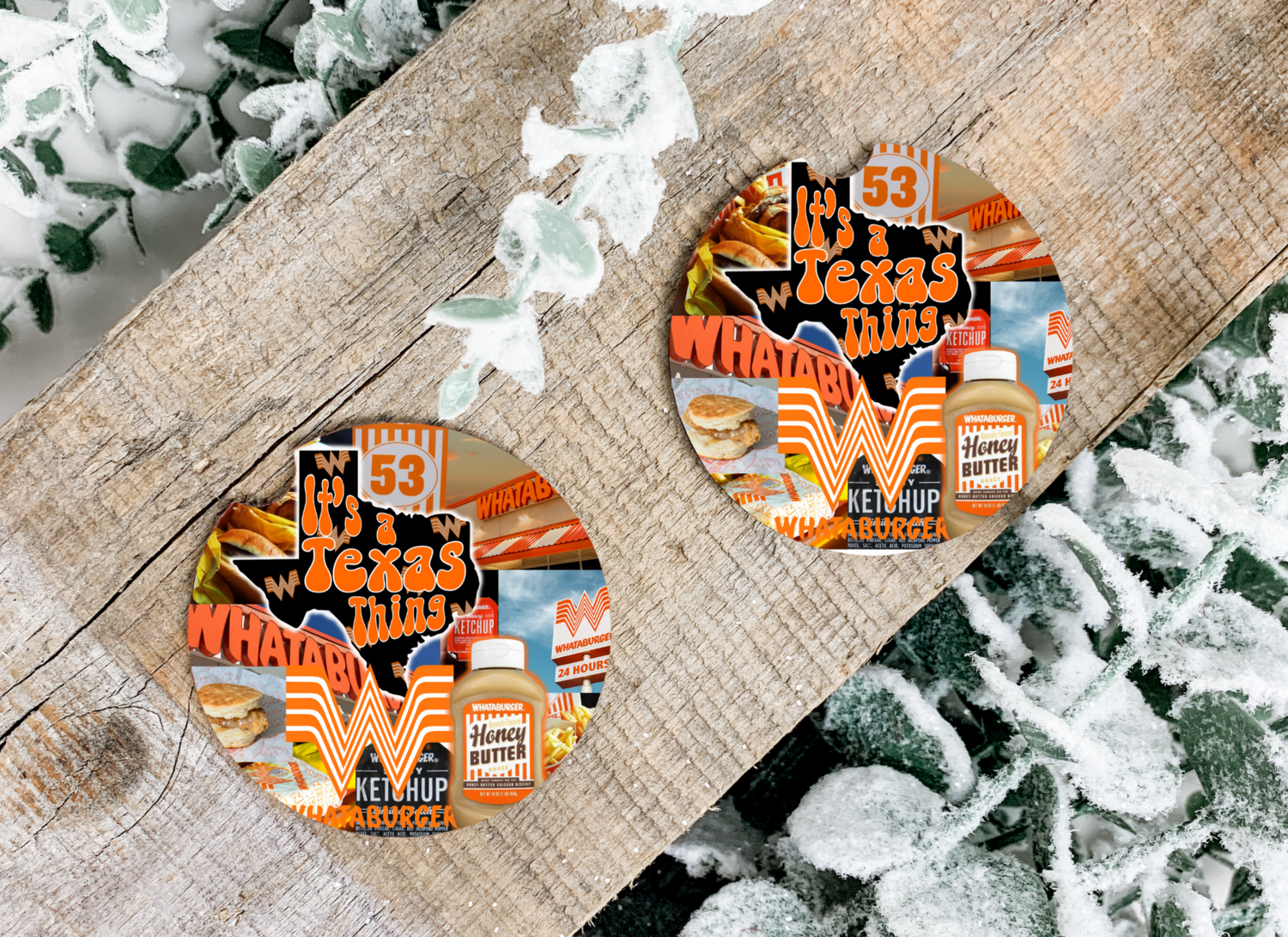 Whata Theme Car Coasters