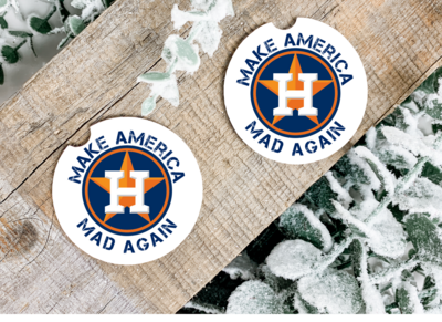 Make America mad again Car Coasters