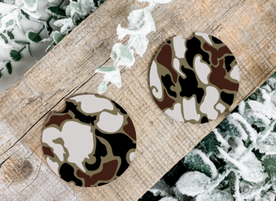 Aggie Camo Car Coasters