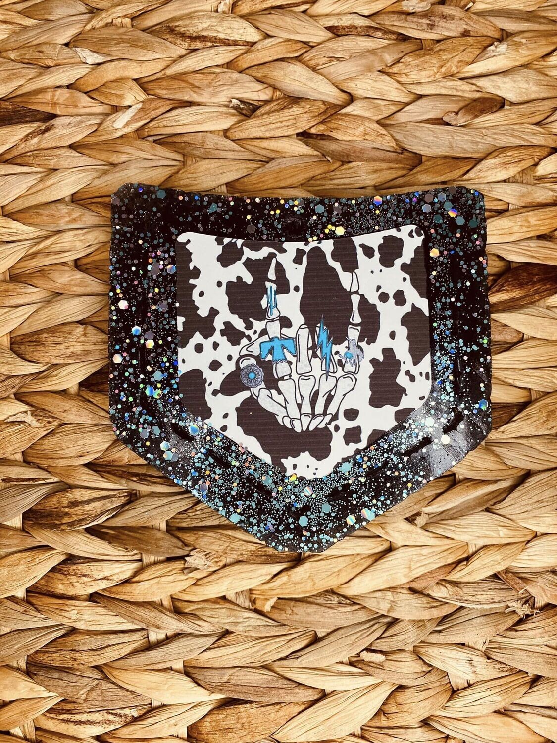 Turquoise Hand Wrangler Pocket