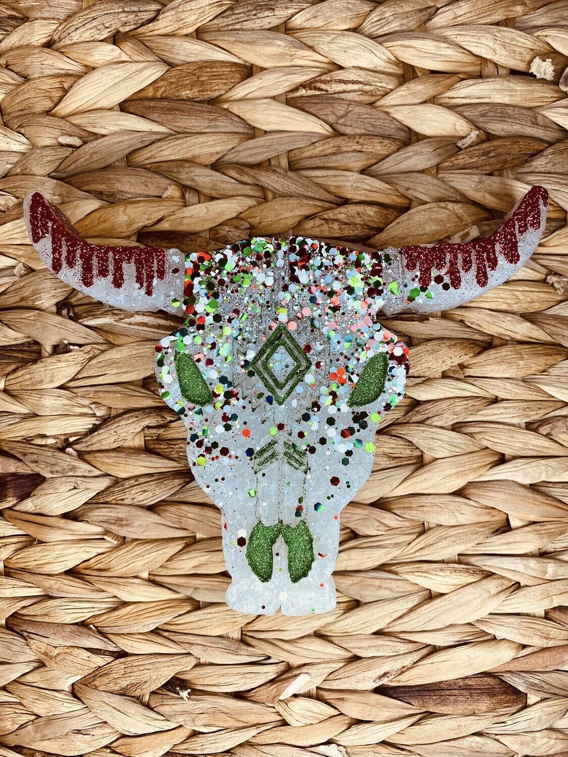 Christmas Aztec Bull- multiple designs