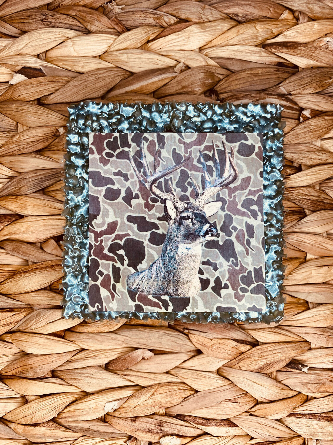 Deer cardstock Square