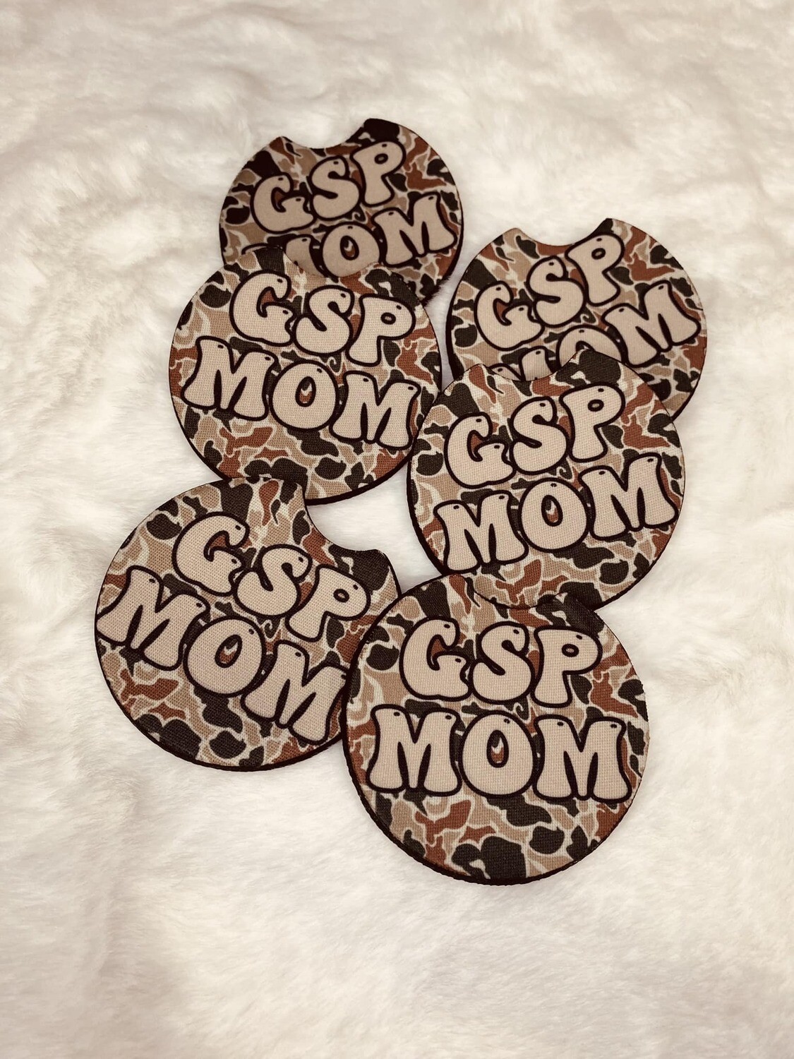 GSP MOM Car Coasters