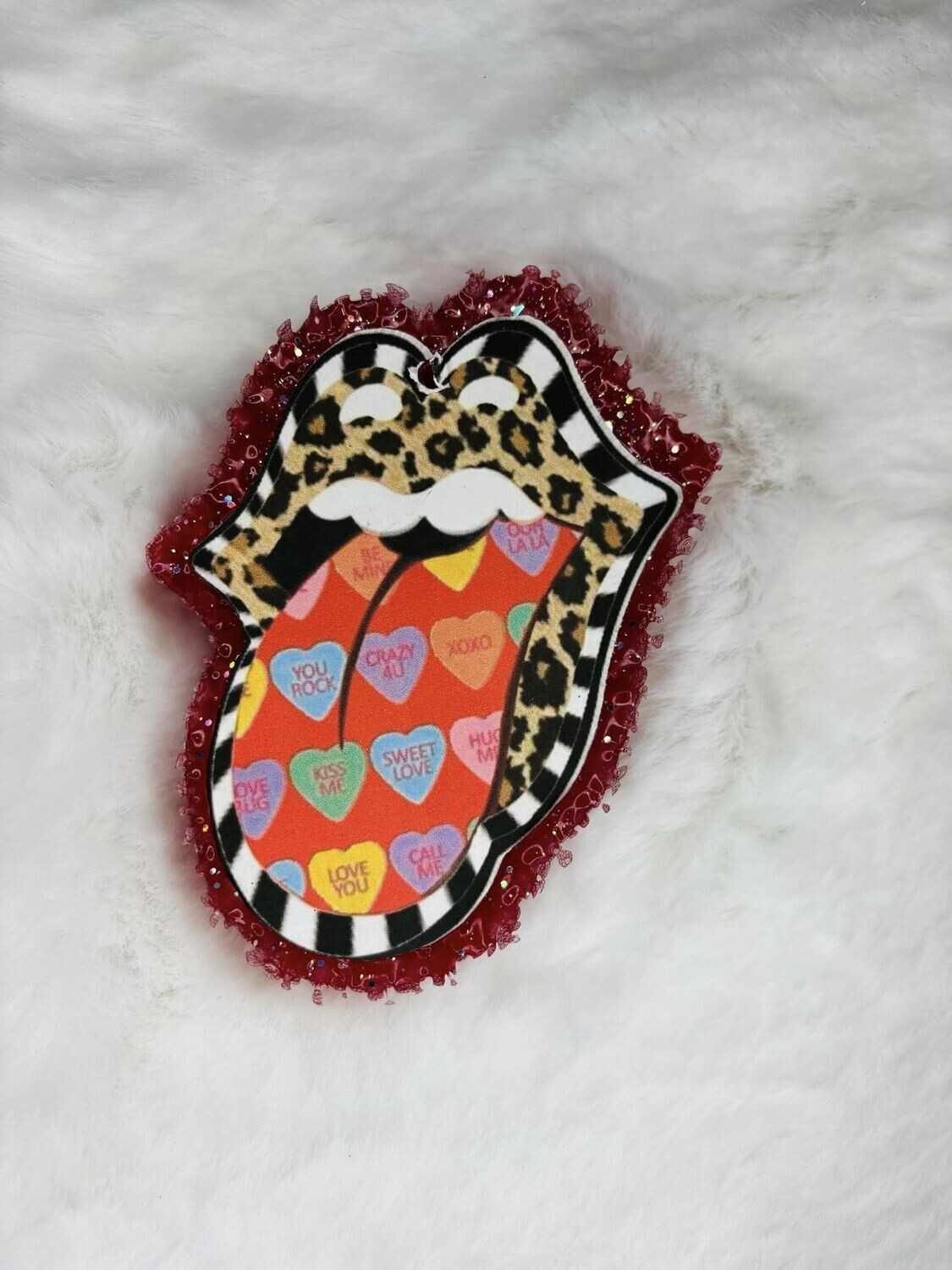 Valentines day tongue