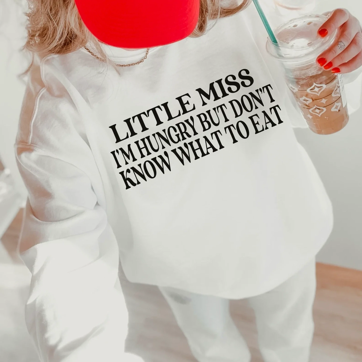 Little miss hungry but don&#39;t know what to eat $10 tee