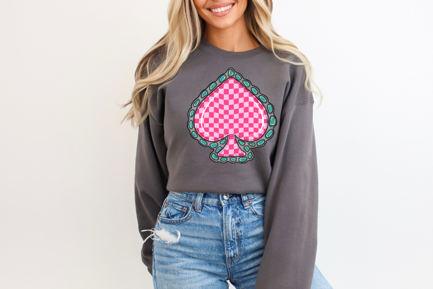 Checkered Spade