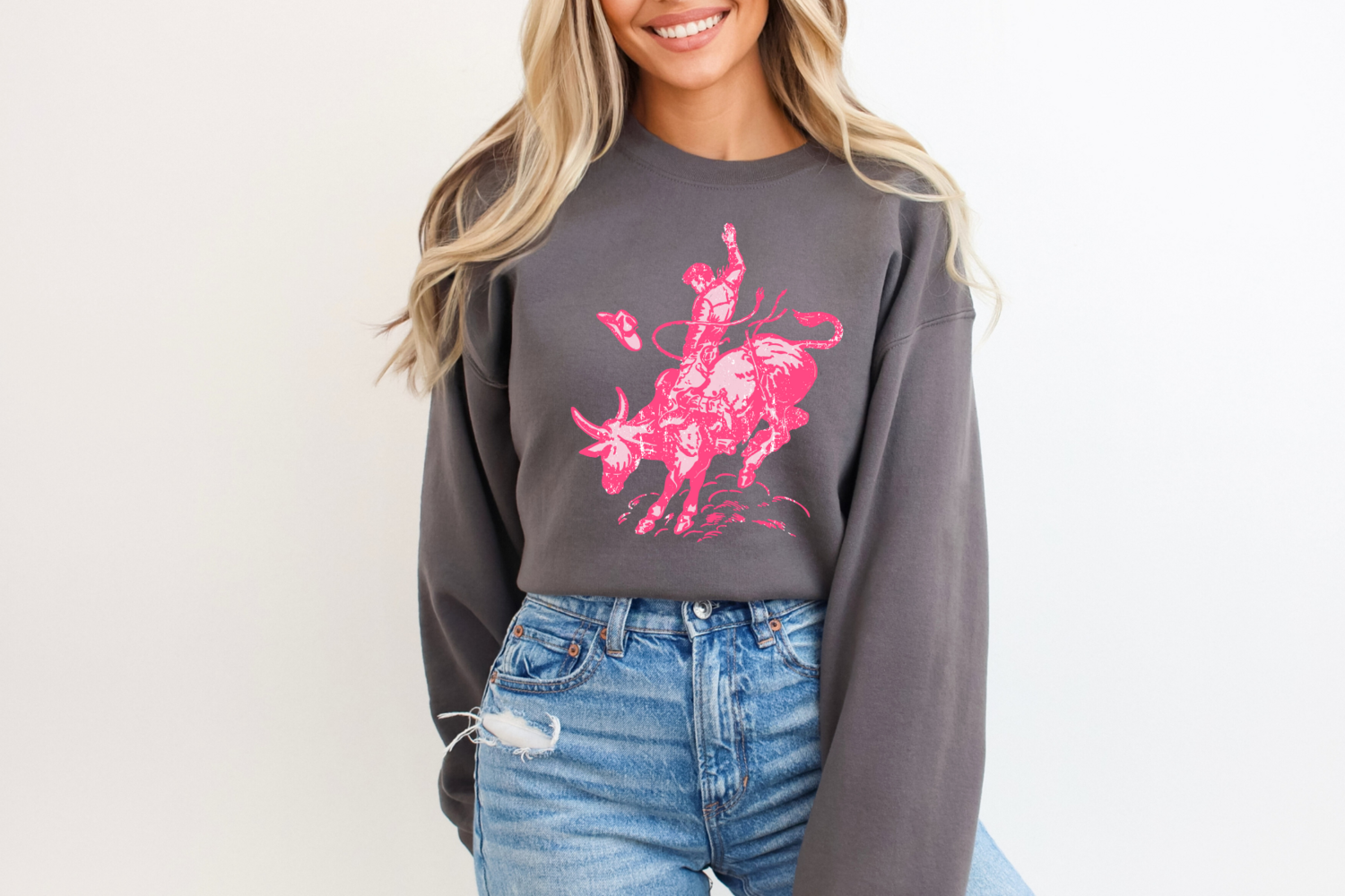 Pink Bull Rider