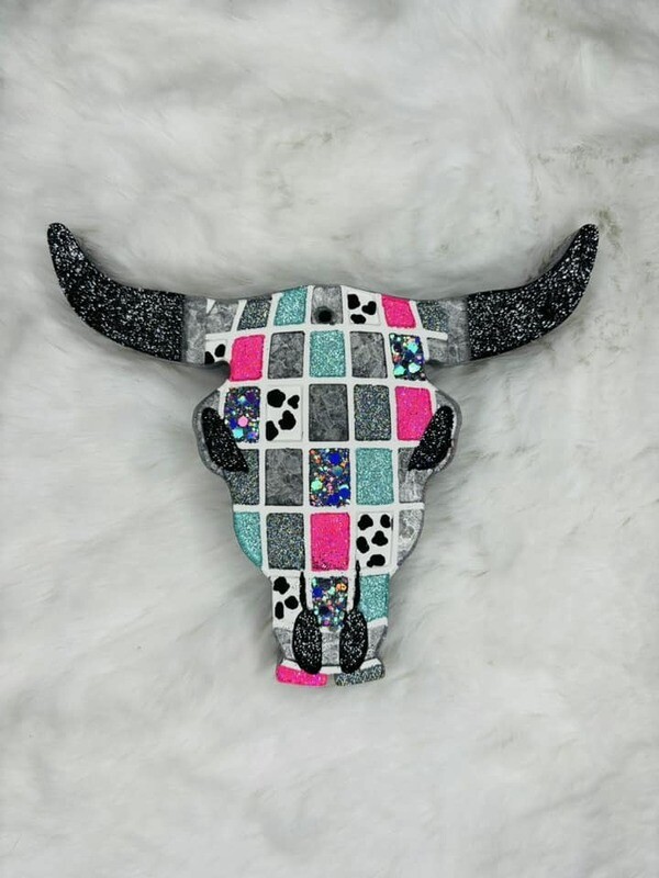 Disco Bull Skull