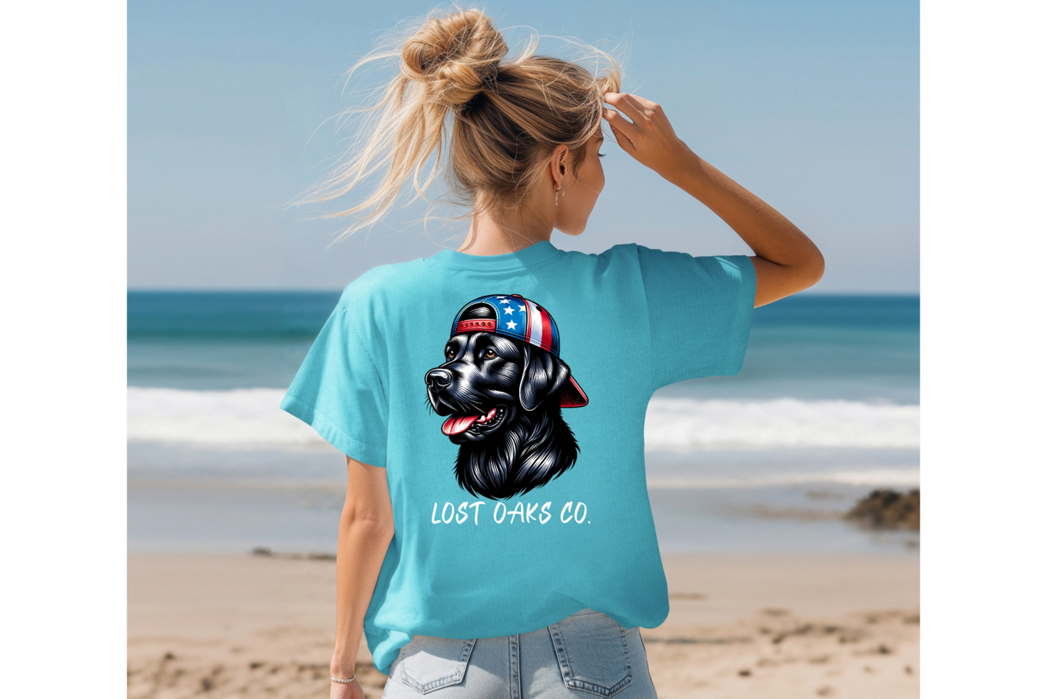 Black Lab Patriotic