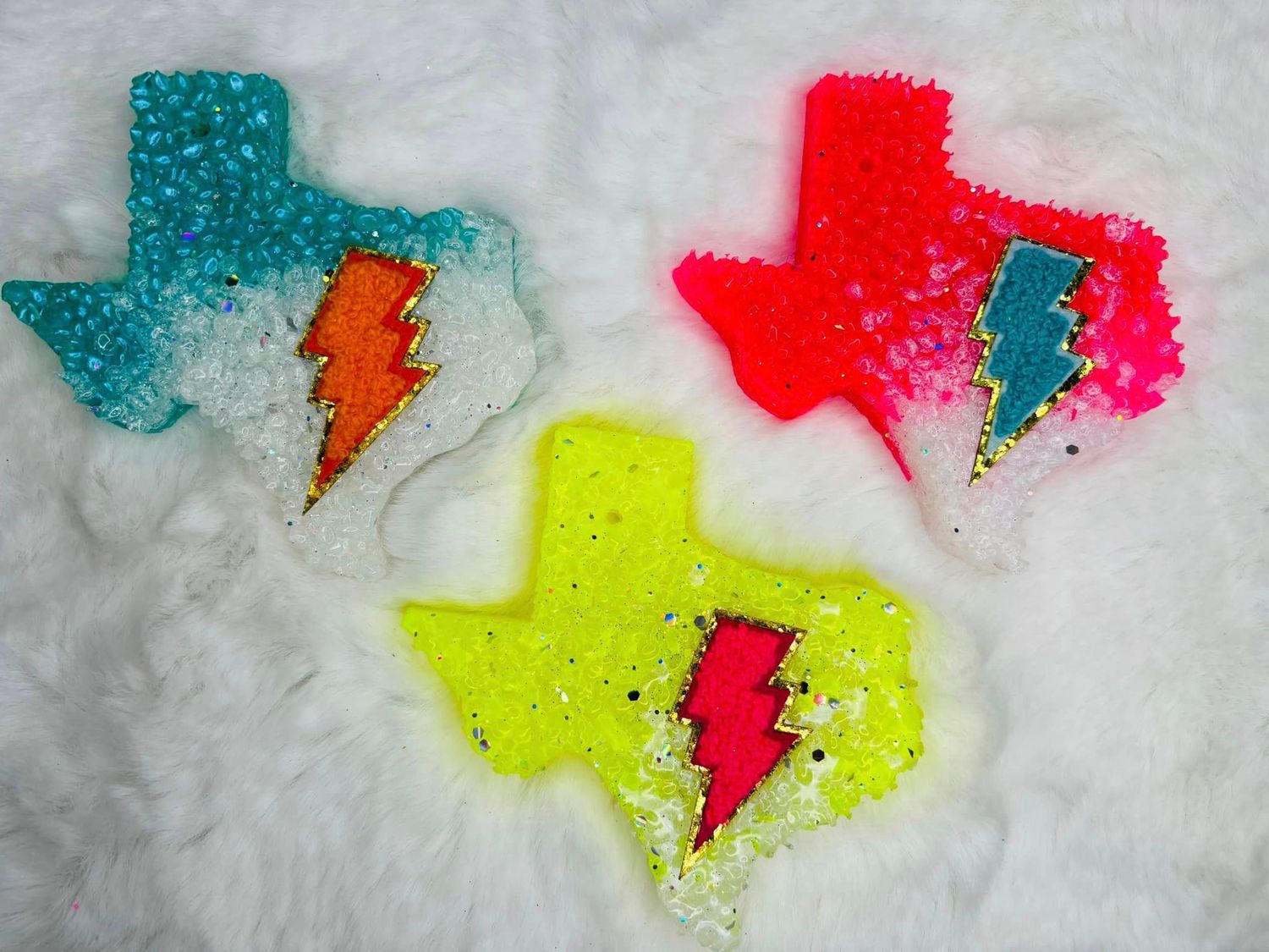 Texas with bolt patch