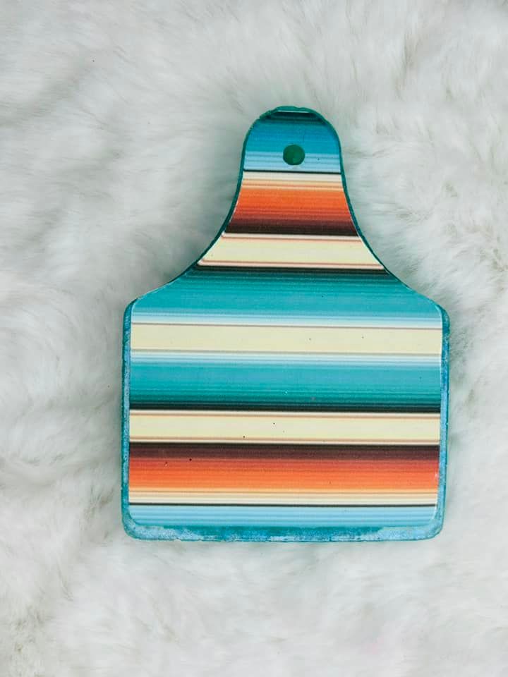 Cattle Tag- serape