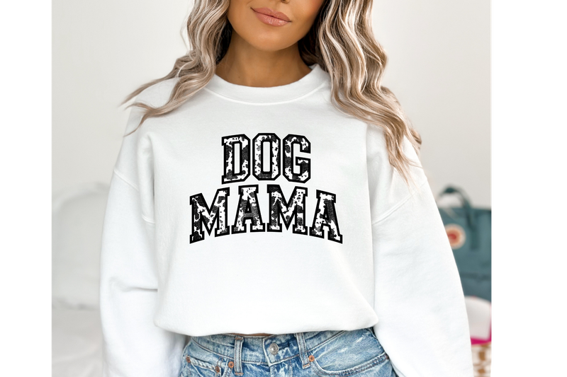 Cow print Dog Mom